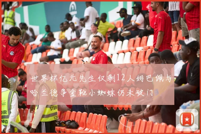 世界杯亿元先生仅剩12人姆巴佩与哈兰德争金靴小蜘蛛仍未破门